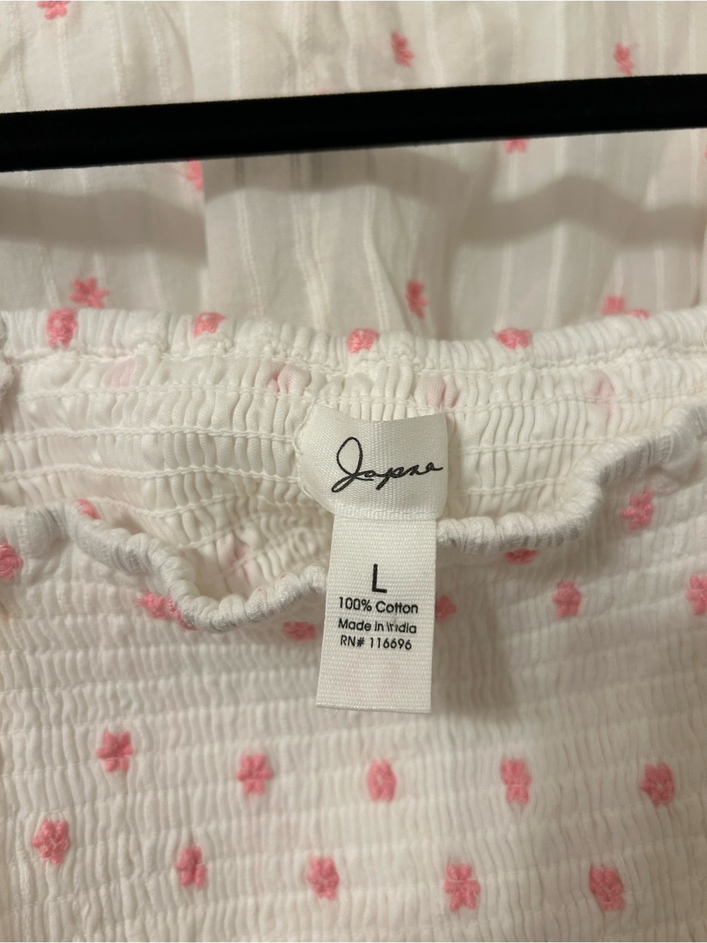 NWT Floral White & Pink 2-piece set - Picture 6 of 6